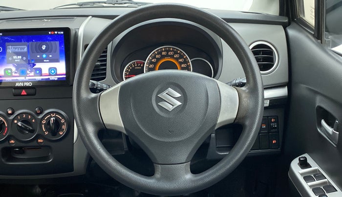 2012 Maruti Wagon R 1.0 VXI, Petrol, Manual, 67,609 km, Steering Wheel Close Up