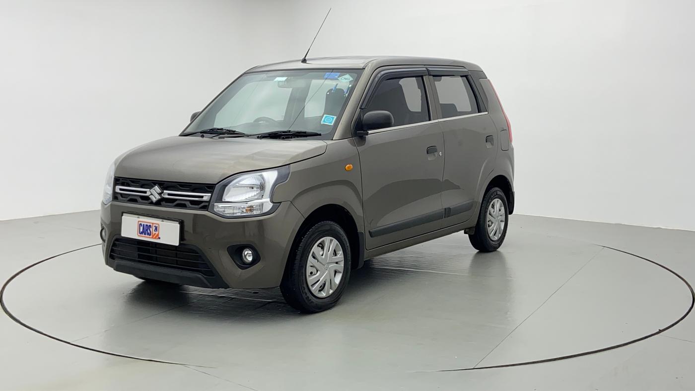 2020 Maruti New Wagon-R LXI CNG 1.0 L, CNG, Manual, 11,827 km, Left Front Diagonal (45- Degree) View