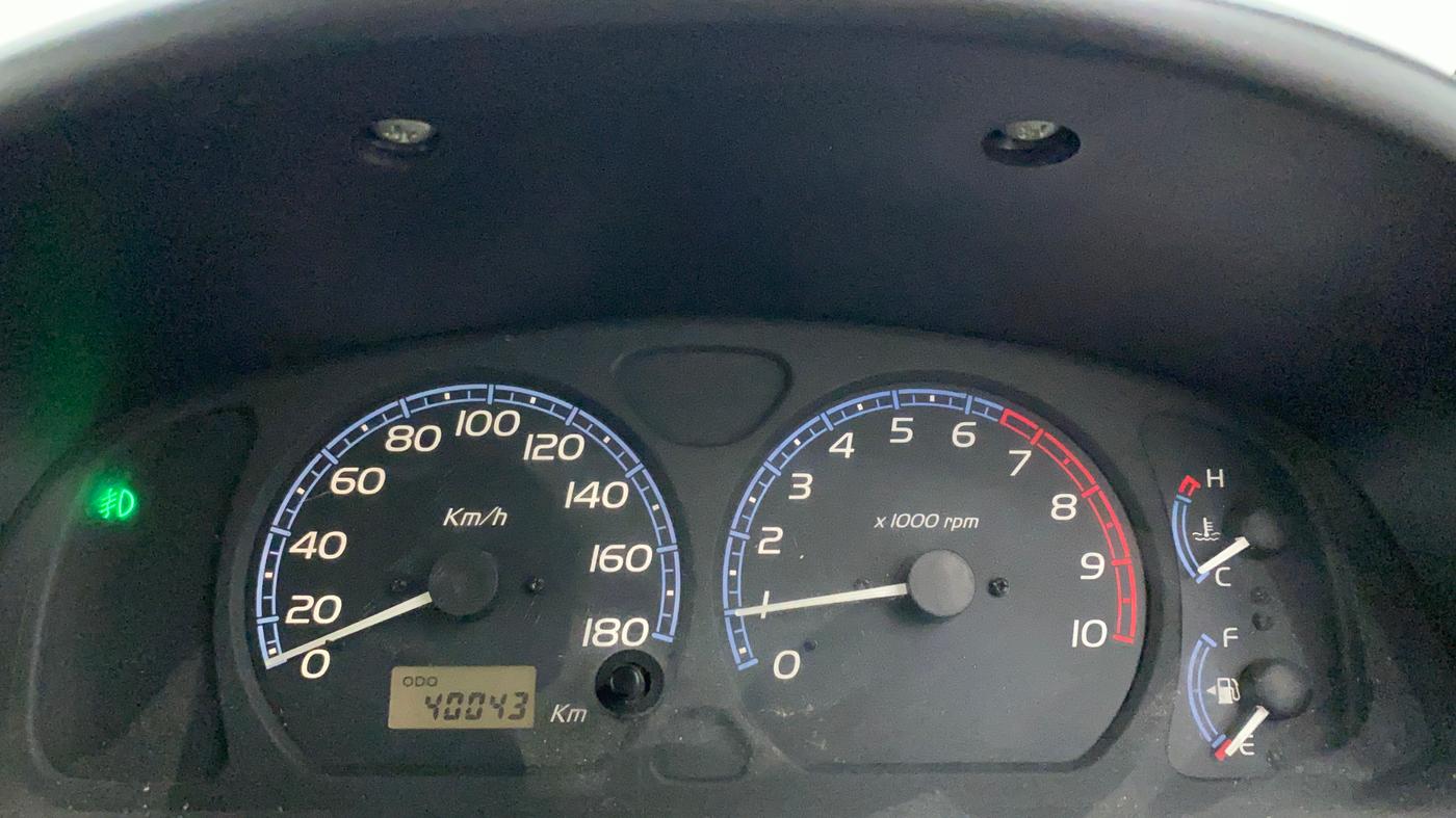 2010 Maruti Wagon R VXI MINOR, Petrol, Manual, 40,043 km, Odometer Image