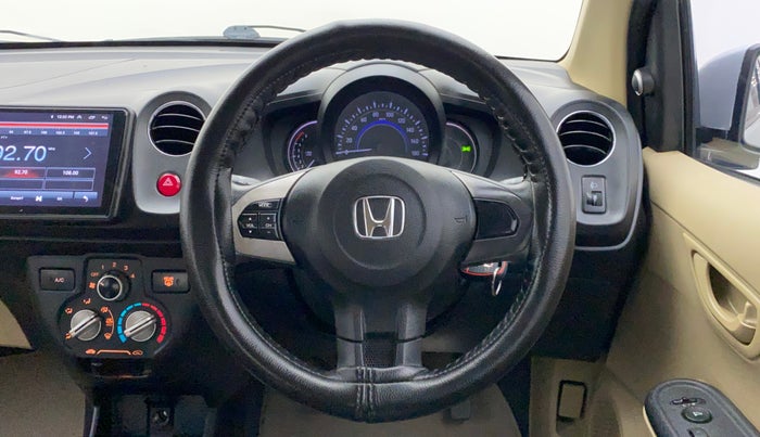 2015 Honda Brio S MT, Petrol, Manual, 53,231 km, Steering Wheel Close Up