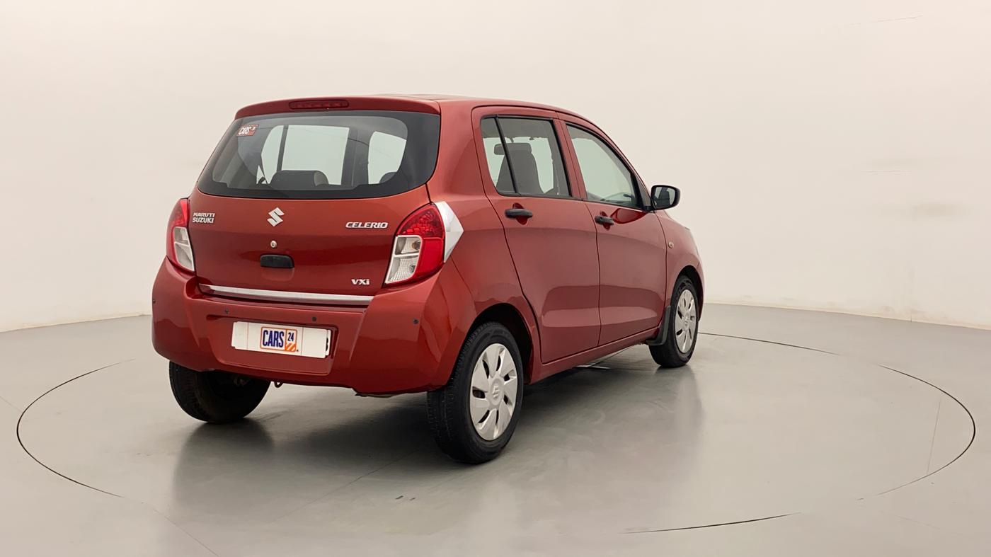 2014 Maruti Celerio VXI AMT, Petrol, Automatic, 28,164 km, Right Back Diagonal