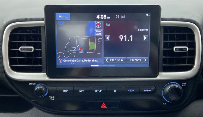 2019 Hyundai VENUE SX PLUS 1.0 TURBO DCT, Petrol, Automatic, 26,253 km, Infotainment System