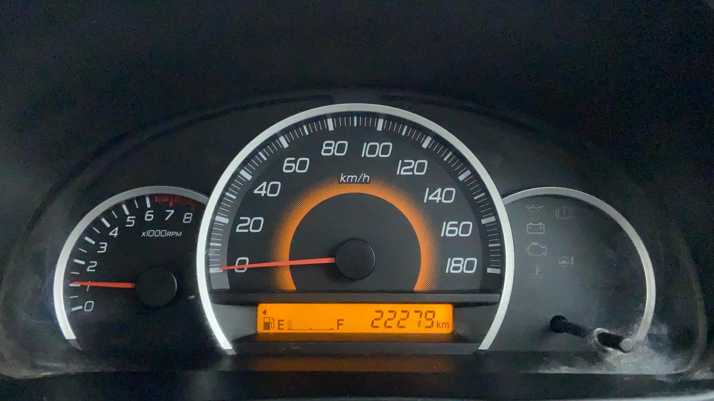 2016 Maruti Wagon R 1.0 VXI, Petrol, Manual, 22,278 km, Odometer Image
