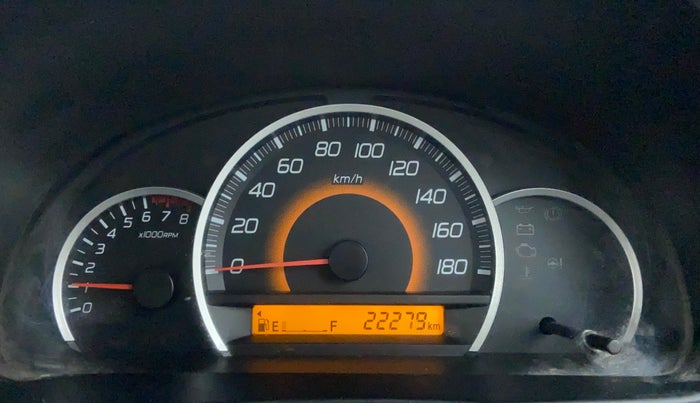 2016 Maruti Wagon R 1.0 VXI, Petrol, Manual, 22,278 km, Odometer Image