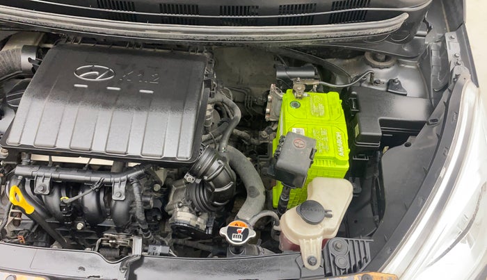 2014 Hyundai Grand i10 SPORTZ 1.2 KAPPA VTVT, Petrol, Manual, 28,456 km, Engine View - Left