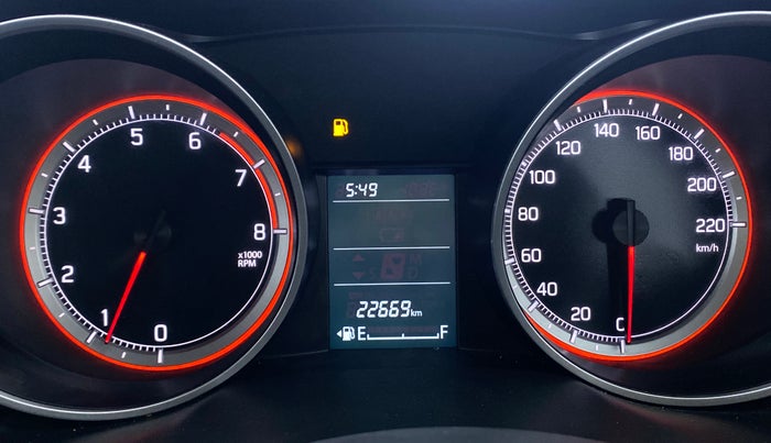 2018 Maruti Swift VXI D, Petrol, Manual, 22,669 km, Odometer Image