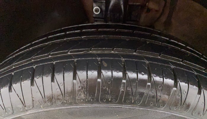 2012 Volkswagen Polo TRENDLINE 1.2L PETROL, Petrol, Manual, 88,478 km, Left Front Tyre Tread