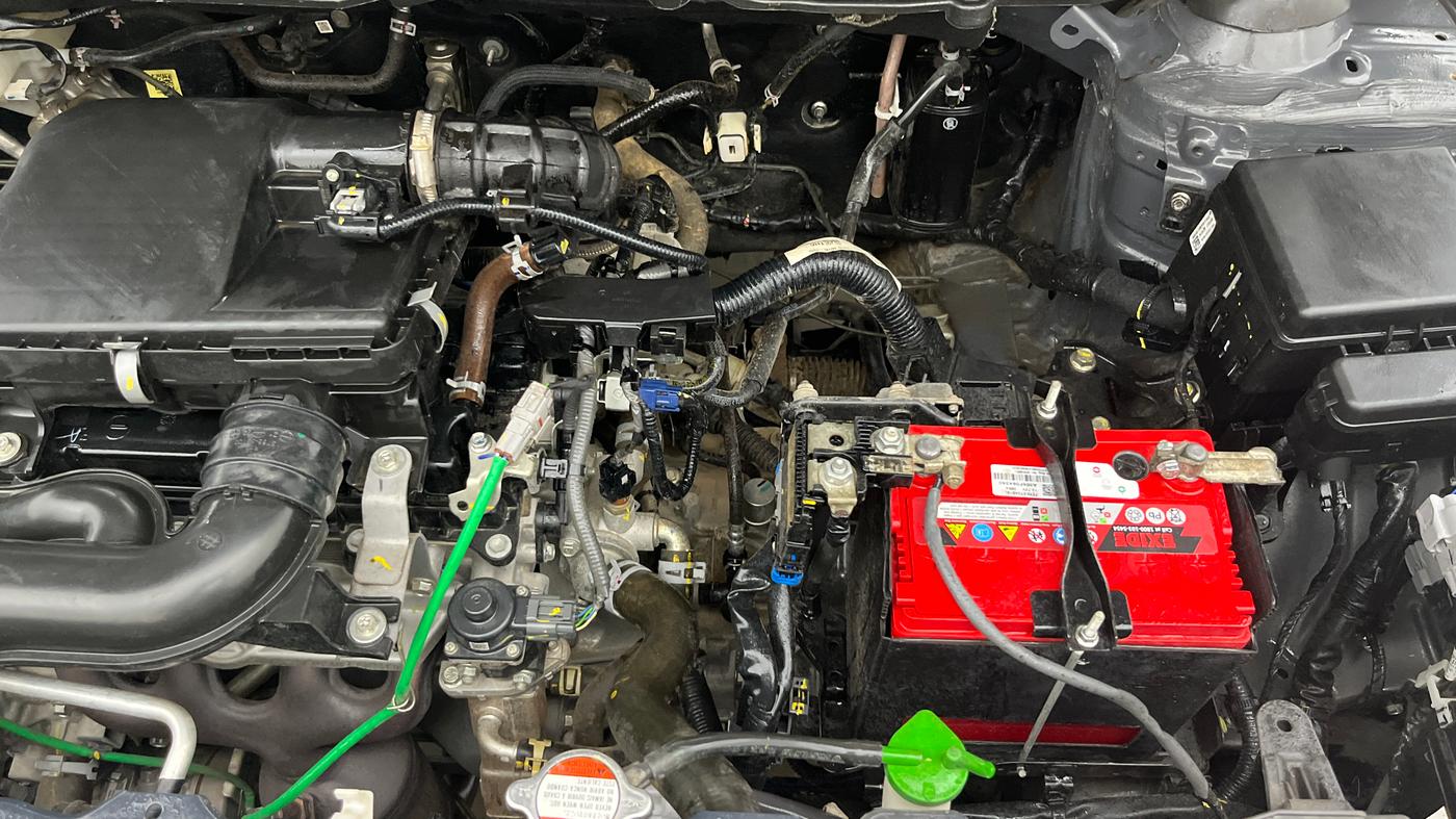 2024 Maruti BREZZA VXI, Petrol, Manual, 11,457 km, Engine View - Left