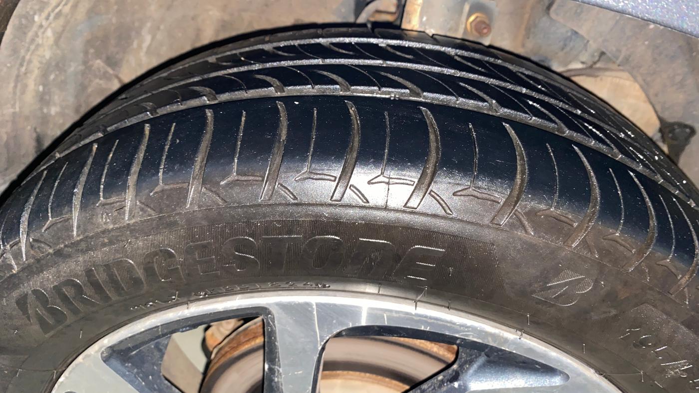 2023 Toyota Glanza G E-CNG, CNG, Manual, 56,093 km, Right Front Tyre Tread