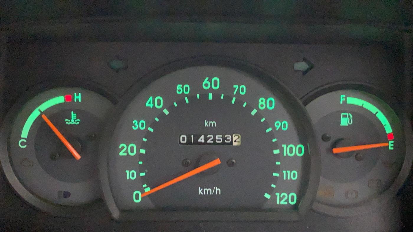 2016 Maruti Omni 5 SEATER, Petrol, Manual, 14,285 km, Odometer Image