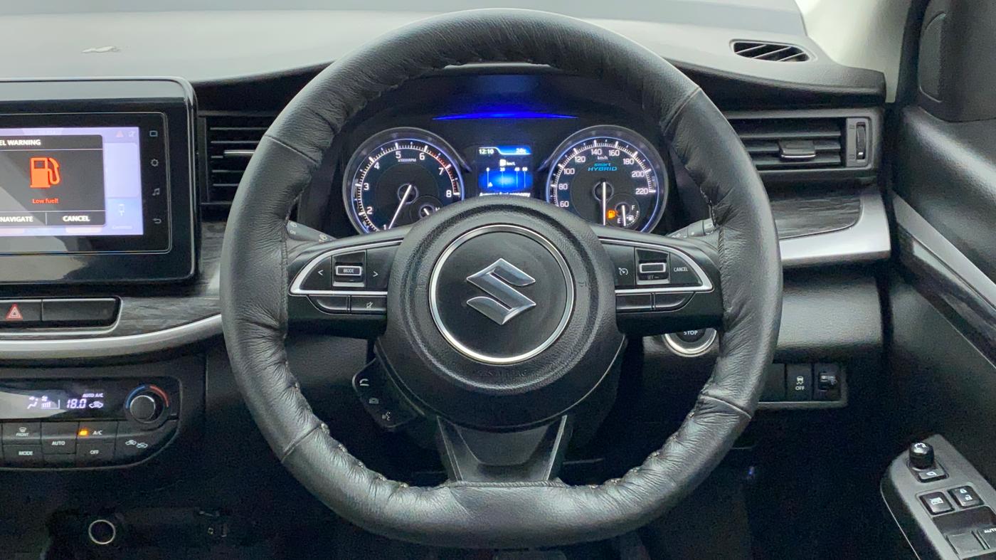 2021 Maruti XL6 ZETA AT, Petrol, Automatic, 29,845 km, Steering Wheel Close Up