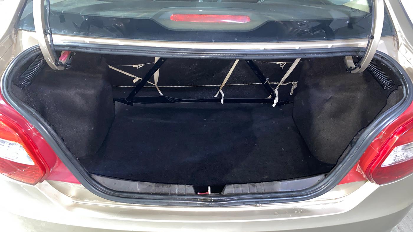2016 Tata Zest XE PETROL, Petrol, Manual, 43,908 km, Boot Inside