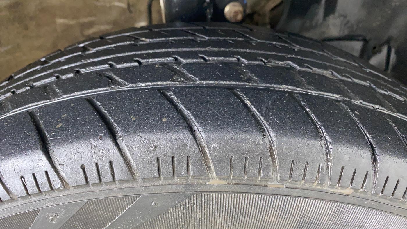 2019 Maruti New Wagon-R LXI CNG 1.0 L, CNG, Manual, 45,063 km, Right Front Tyre Tread
