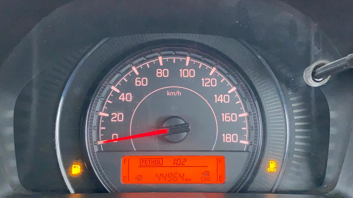 2019 Maruti New Wagon-R LXI CNG 1.0 L, CNG, Manual, 45,063 km, Odometer Image