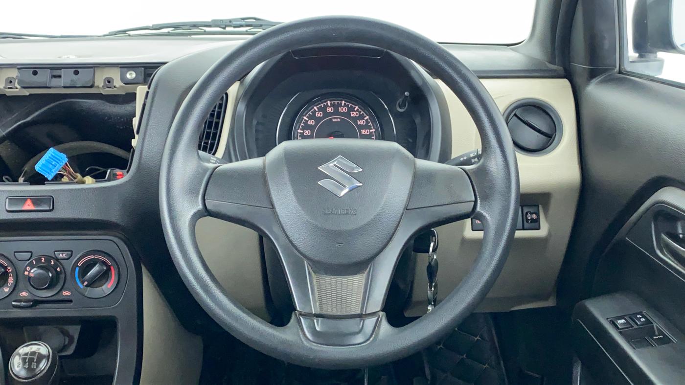2019 Maruti New Wagon-R LXI CNG 1.0 L, CNG, Manual, 45,063 km, Steering Wheel Close Up