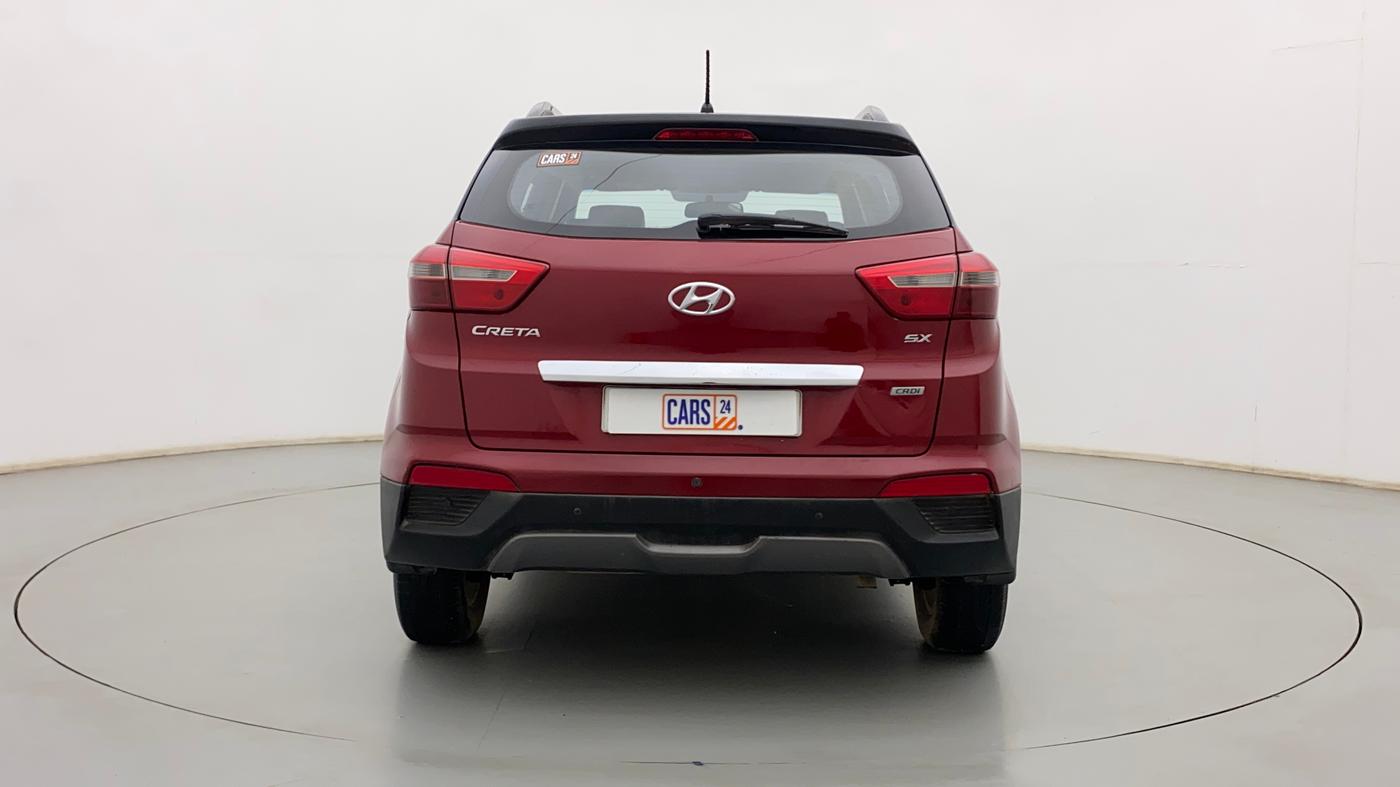 2017 Hyundai Creta SX 1.6 DIESEL, Diesel, Manual, 1,03,070 km, Back/Rear