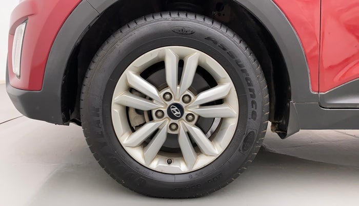 2017 Hyundai Creta SX 1.6 DIESEL, Diesel, Manual, 1,03,070 km, Left Front Wheel