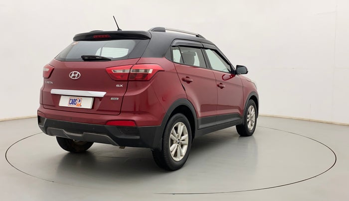 2017 Hyundai Creta SX 1.6 DIESEL, Diesel, Manual, 1,03,070 km, Right Back Diagonal