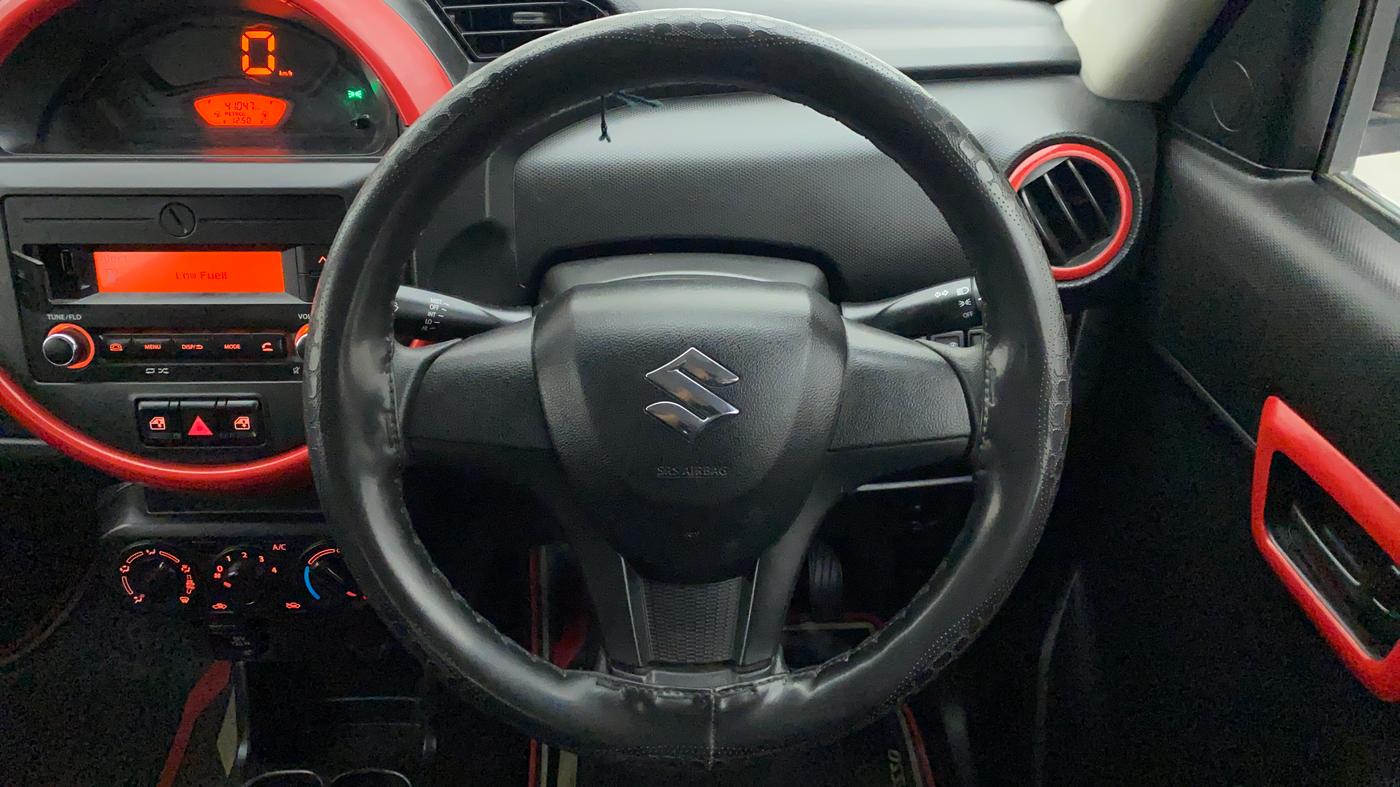 2020 Maruti S PRESSO VXI (O) CNG, CNG, Manual, 41,047 km, Steering Wheel Close Up