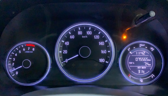 2017 Honda BR-V 1.5 i-VTEC V, Petrol, Manual, 75,982 km, Odometer Image