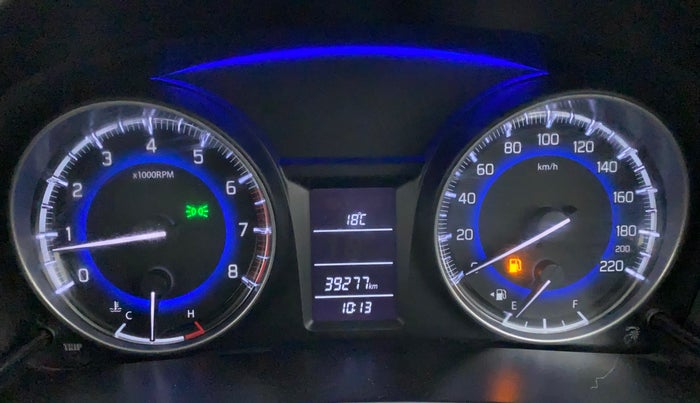 2017 Maruti Baleno DELTA PETROL 1.2, Petrol, Manual, 39,277 km, Odometer Image