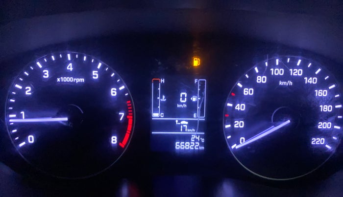 2017 Hyundai Elite i20 SPORTZ 1.2, Petrol, Manual, 66,778 km, Odometer Image