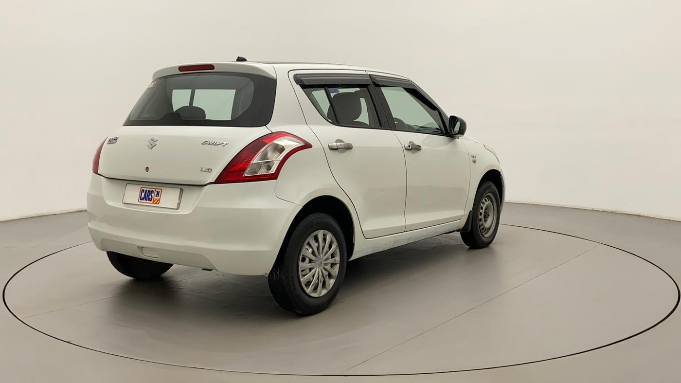 2015 Maruti Swift LXI (O), Petrol, Manual, 65,365 km, Right Back Diagonal