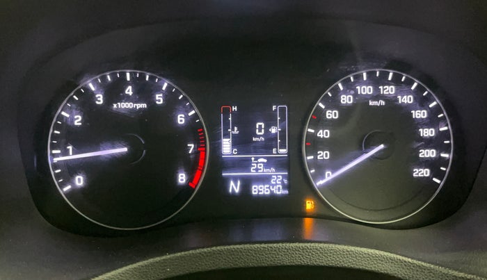 2017 Hyundai Creta SX PLUS AT 1.6 PETROL, Petrol, Automatic, 89,585 km, Odometer Image