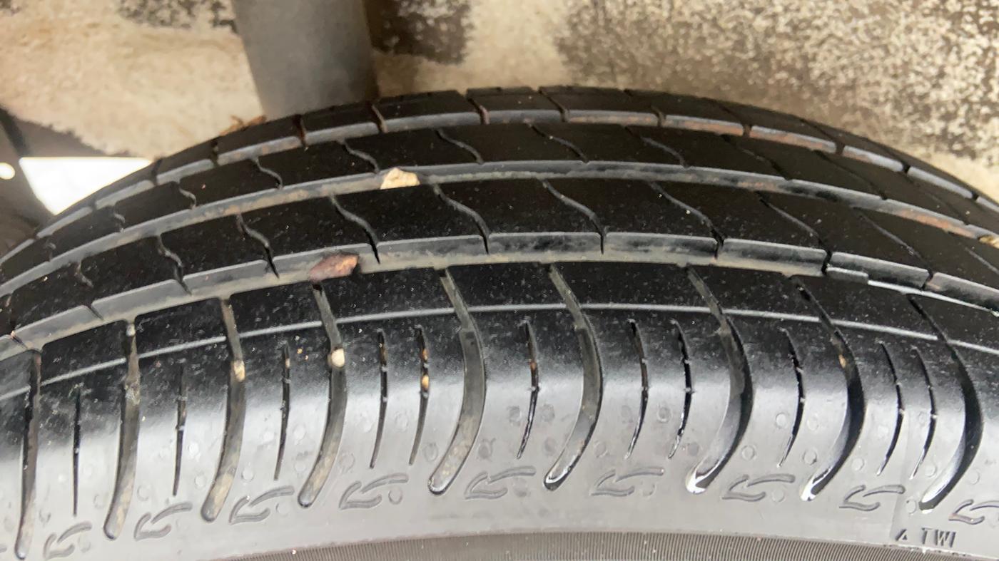 2023 Maruti S PRESSO VXI (O) AMT, Petrol, Automatic, 13,383 km, Right Rear Tyre Tread