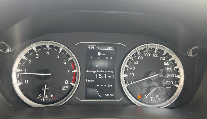 2024 Maruti Grand Vitara DELTA SMART HYBRID, Petrol, Manual, 14,199 km, Odometer Image
