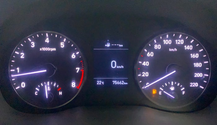 2018 Hyundai Verna 1.6 VTVT SX O, Petrol, Manual, 75,618 km, Odometer Image