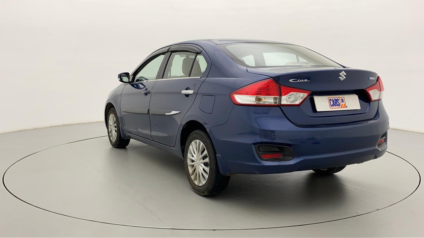 2018 Maruti Ciaz SIGMA 1.5 SHVS MT  PETROL, Petrol, Manual, 80,349 km, Left Back Diagonal