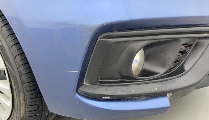 2018 Maruti Ciaz SIGMA 1.5 SHVS MT  PETROL, Petrol, Manual, 80,349 km, Front bumper - Minor scratches