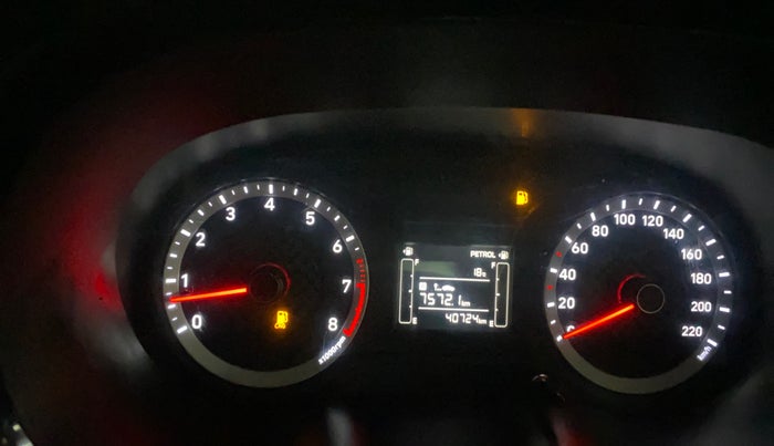 2020 Hyundai GRAND I10 NIOS SPORTZ 1.2 KAPPA VTVT CNG, CNG, Manual, 40,710 km, Odometer Image