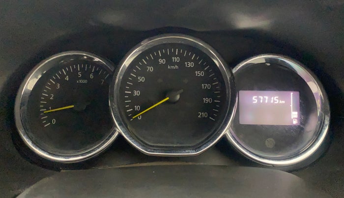 2017 Renault Duster RXL PETROL, Petrol, Manual, 57,656 km, Odometer Image