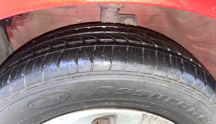 2015 Maruti Celerio VXI AMT, Petrol, Automatic, 23,156 km, Left Front Tyre Tread