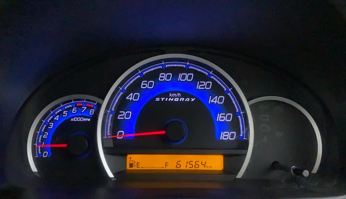 2013 Maruti Wagon R Stingray VXI, Petrol, Manual, 62,201 km, Odometer Image