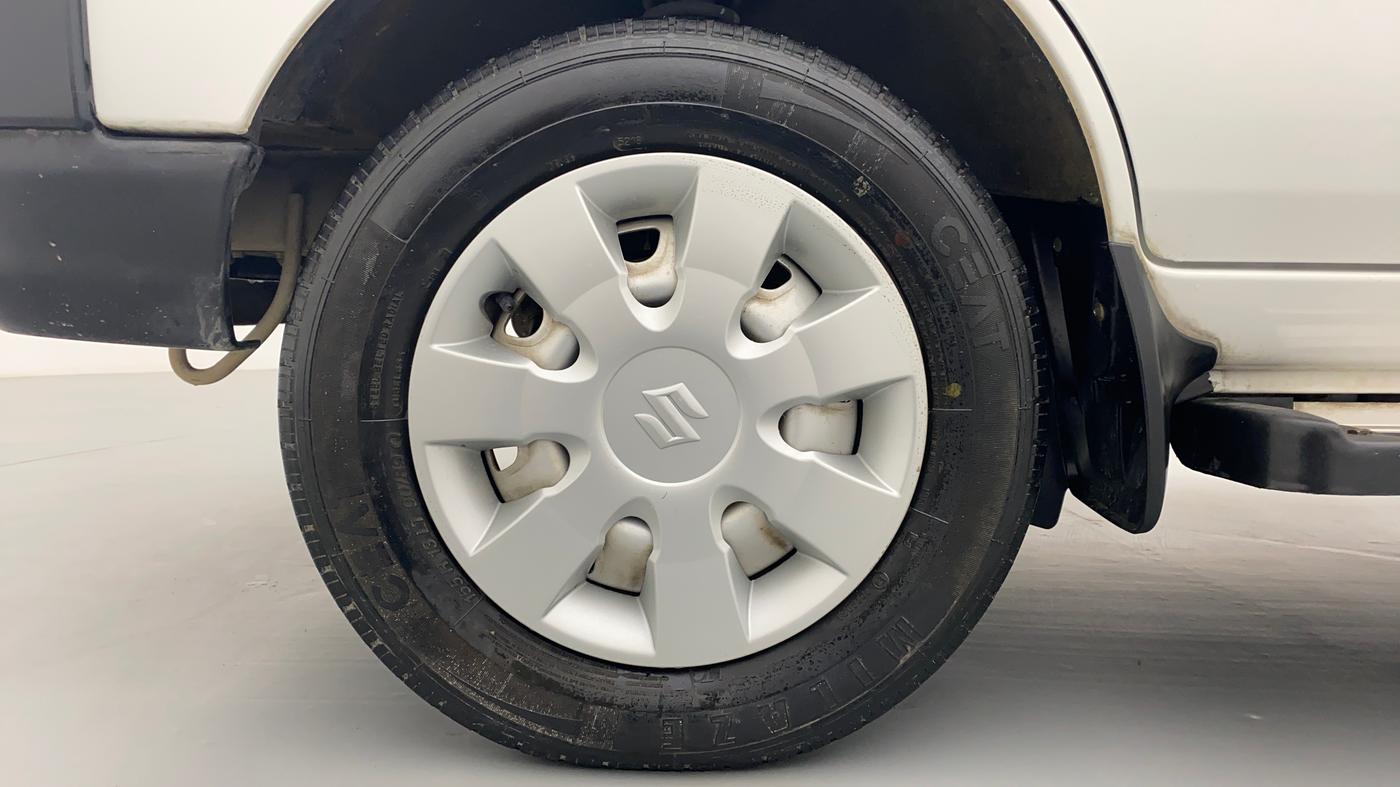 2019 Maruti Eeco 5 STR WITH AC PLUSHTR, Petrol, Manual, 21,554 km, Left Front Wheel