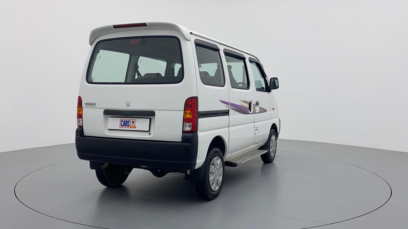 2019 Maruti Eeco 5 STR WITH AC PLUSHTR, Petrol, Manual, 21,554 km, Right Back Diagonal (45- Degree) View