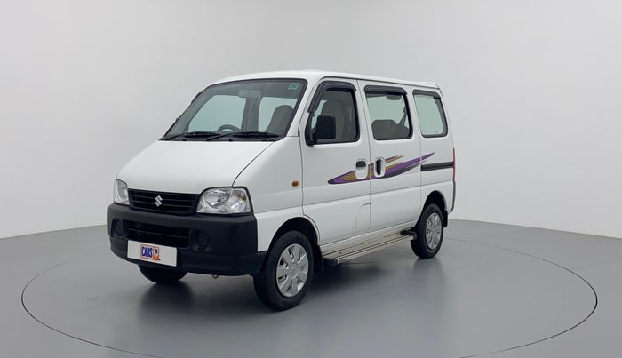 2019 Maruti Eeco 5 STR WITH AC PLUSHTR, Petrol, Manual, 21,554 km, Left Front Diagonal (45- Degree) View