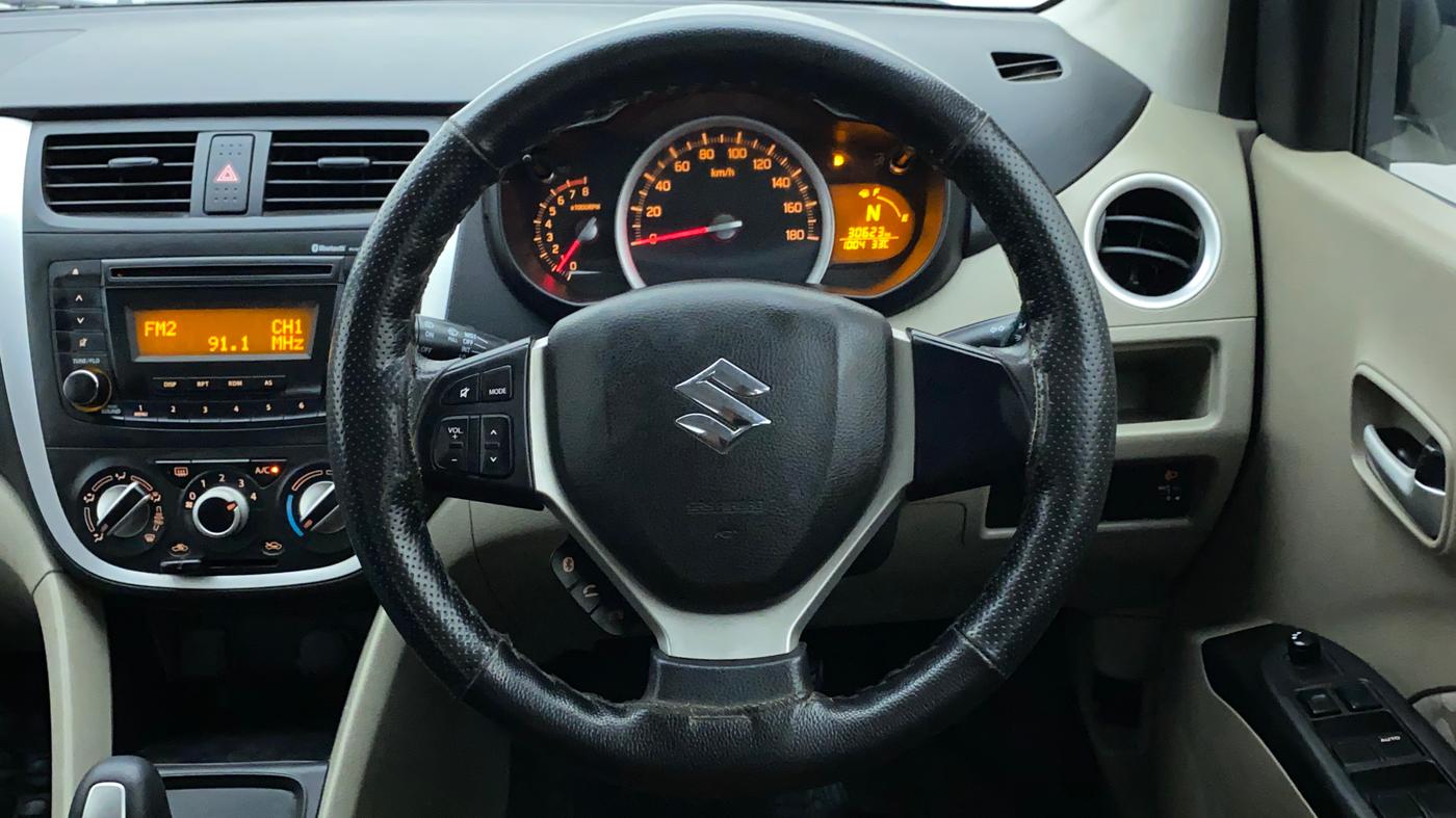 2017 Maruti Celerio ZXI AMT (O), Petrol, Automatic, 30,623 km, Steering Wheel Close Up