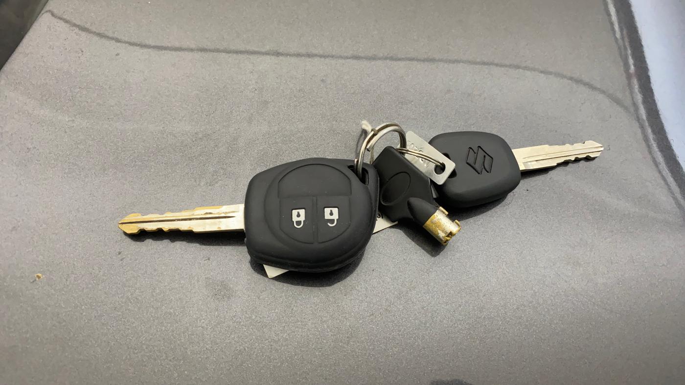 2020 Maruti S PRESSO VXI+, Petrol, Manual, 58,411 km, Key Close Up
