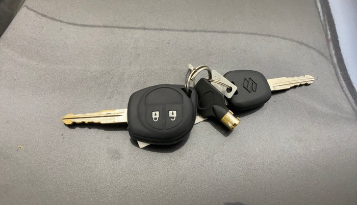 2020 Maruti S PRESSO VXI+, Petrol, Manual, 58,411 km, Key Close Up