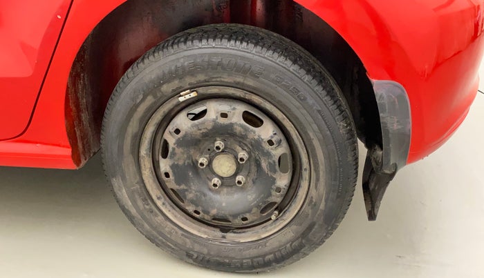 2010 Volkswagen Polo TRENDLINE 1.2L PETROL, Petrol, Manual, 88,686 km, Left rear tyre - Minor Bulge < 0.5 inch (End to end measurement)
