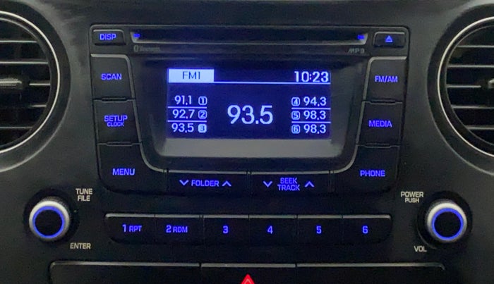 2016 Hyundai Xcent S 1.2, Petrol, Manual, 95,851 km, Infotainment System