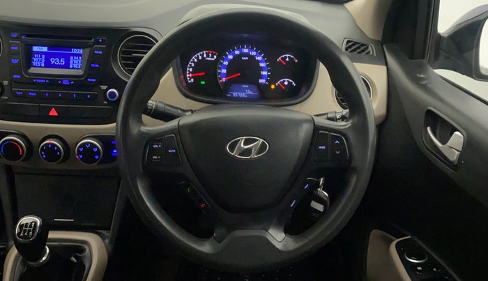 2016 Hyundai Xcent S 1.2, Petrol, Manual, 95,851 km, Steering Wheel Close Up
