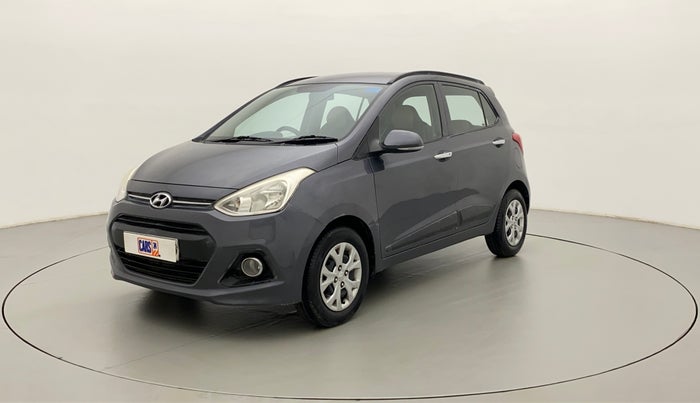 2014 Hyundai Grand i10 SPORTZ 1.2 KAPPA VTVT, Petrol, Manual, 87,327 km, Left Front Diagonal