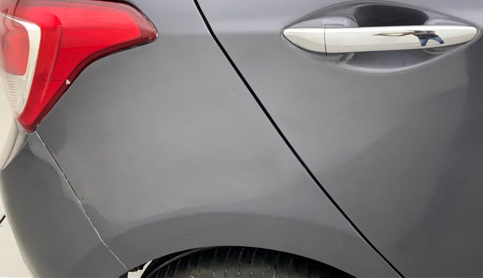 2014 Hyundai Grand i10 SPORTZ 1.2 KAPPA VTVT, Petrol, Manual, 87,327 km, Right quarter panel - Slightly dented