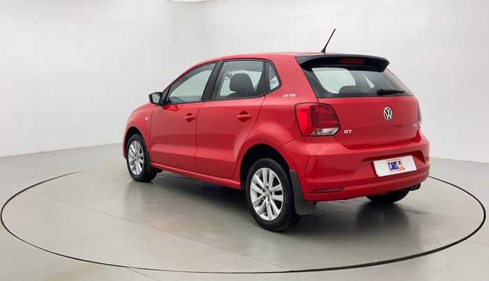 2015 Volkswagen Polo GT TSI 1.2 PETROL AT, Petrol, Automatic, 25,394 km, Left Back Diagonal (45- Degree) View