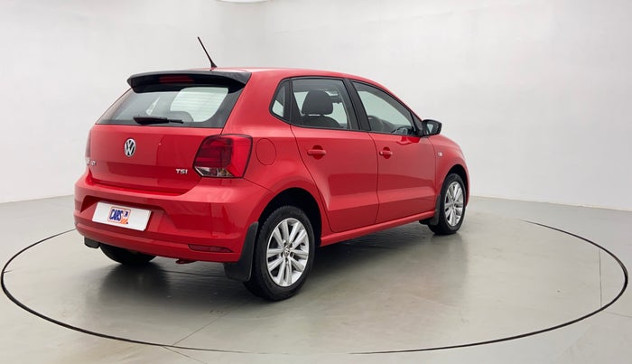 2015 Volkswagen Polo GT TSI 1.2 PETROL AT, Petrol, Automatic, 25,394 km, Right Back Diagonal (45- Degree) View
